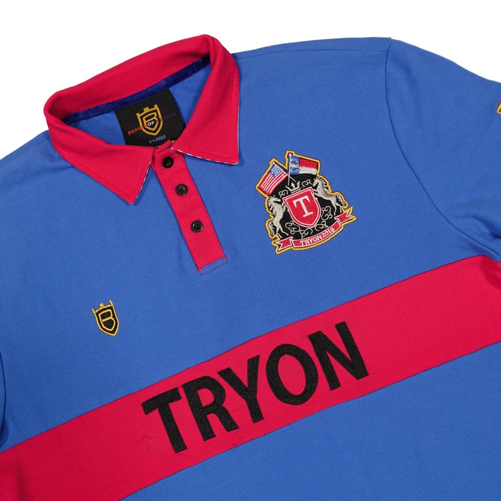 BERGEN OF NORWAY Women's XL Tryon 2018 World Equestrian Games Team Polo Shirt
